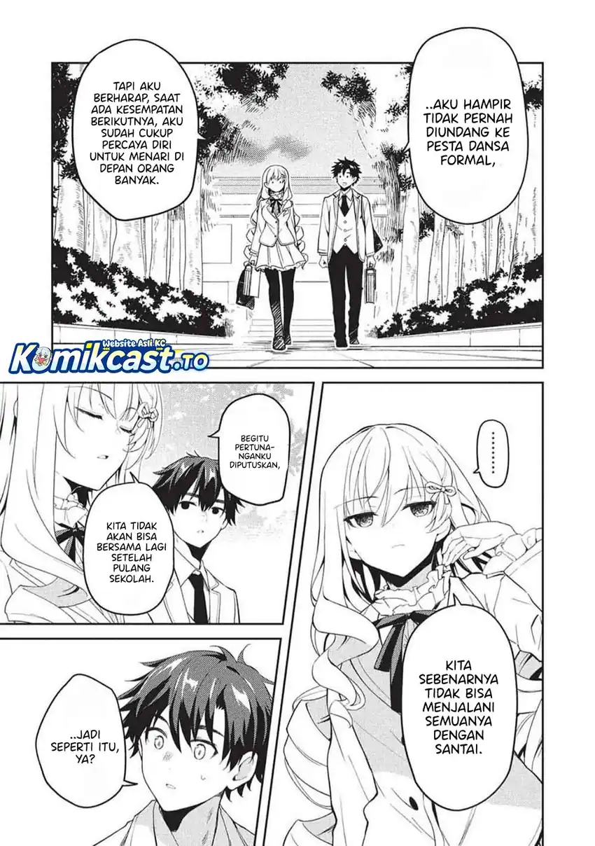 Saijo no Osewa Takane no Hana-darakena Meimon-kou de, Gakuin Ichi no Ojou-sama (Seikatsu Nouryoku Kaimu) wo Kagenagara Osewa suru Koto ni Narimashita Chapter 34 Gambar 4