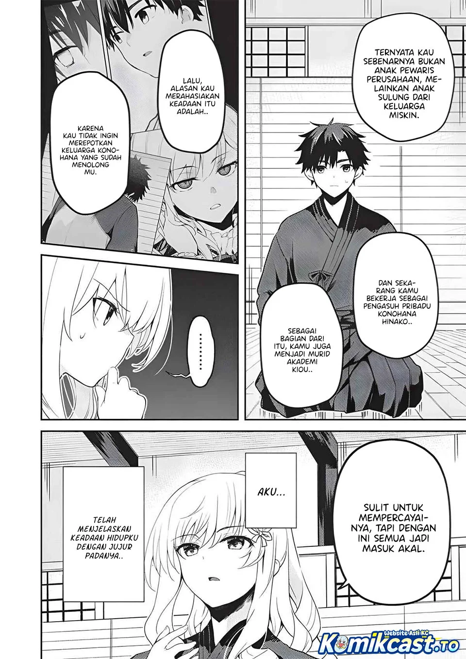 Saijo no Osewa ~Takane no Hana Darakena Meimon Kou de, Gakuin Ichi no Ojou-sama (Seikatsu Noryoku Kaimu) o Kagenagara Osewa suru Koto ni Narimashita~ Chapter 37 Gambar 5