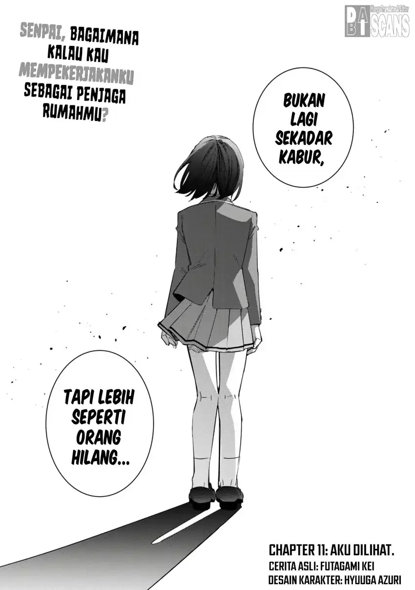 Senpai, Jitaku Keibiin no Koyou wa Ikaga desu ka? Chapter 11 Gambar 5