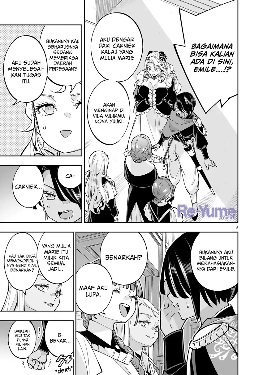 Shi ni Modori Oujo wa Ikinobiru Tameni Yuri Harem wo Tsukuru Koto ni Shita Chapter 10 Gambar 6
