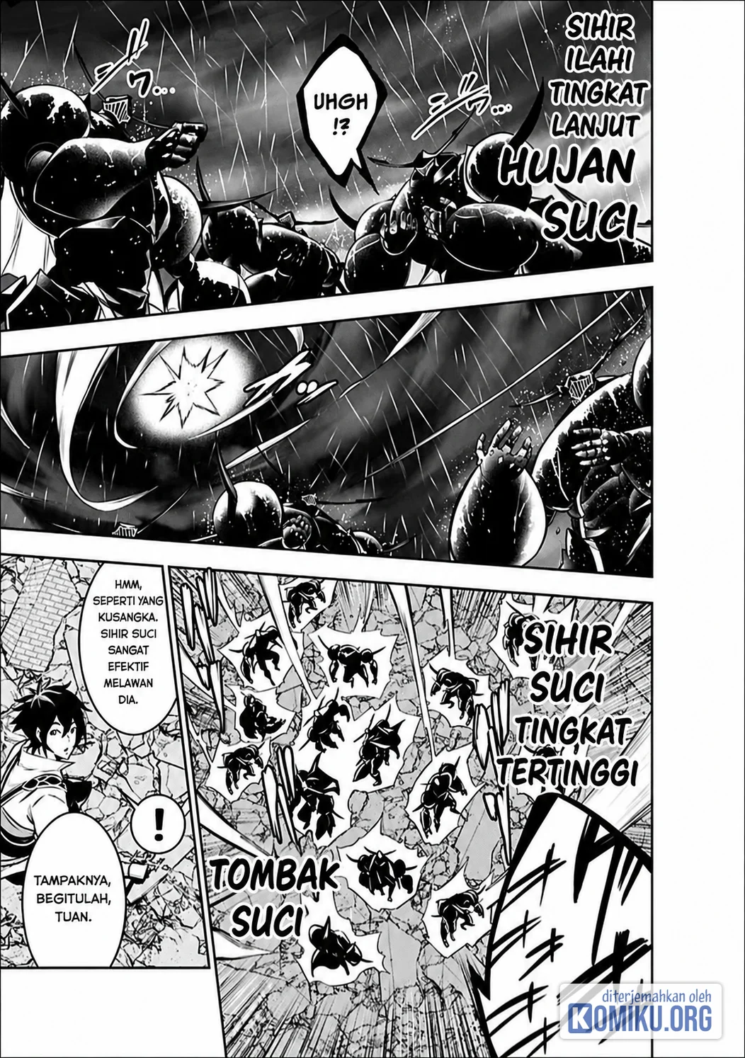 Shijou Saikyou no Mahou Kenshi, F Rank Boukensha ni Tensei Suru Chapter 157 Gambar 3