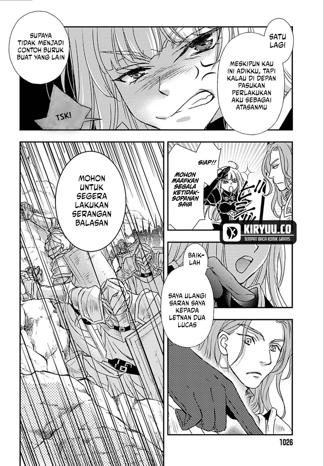 Shinigami ni Sodaterareta Shoujo wa Shikkoku no Tsurugi wo Mune ni Idaku Chapter 52 Gambar 4