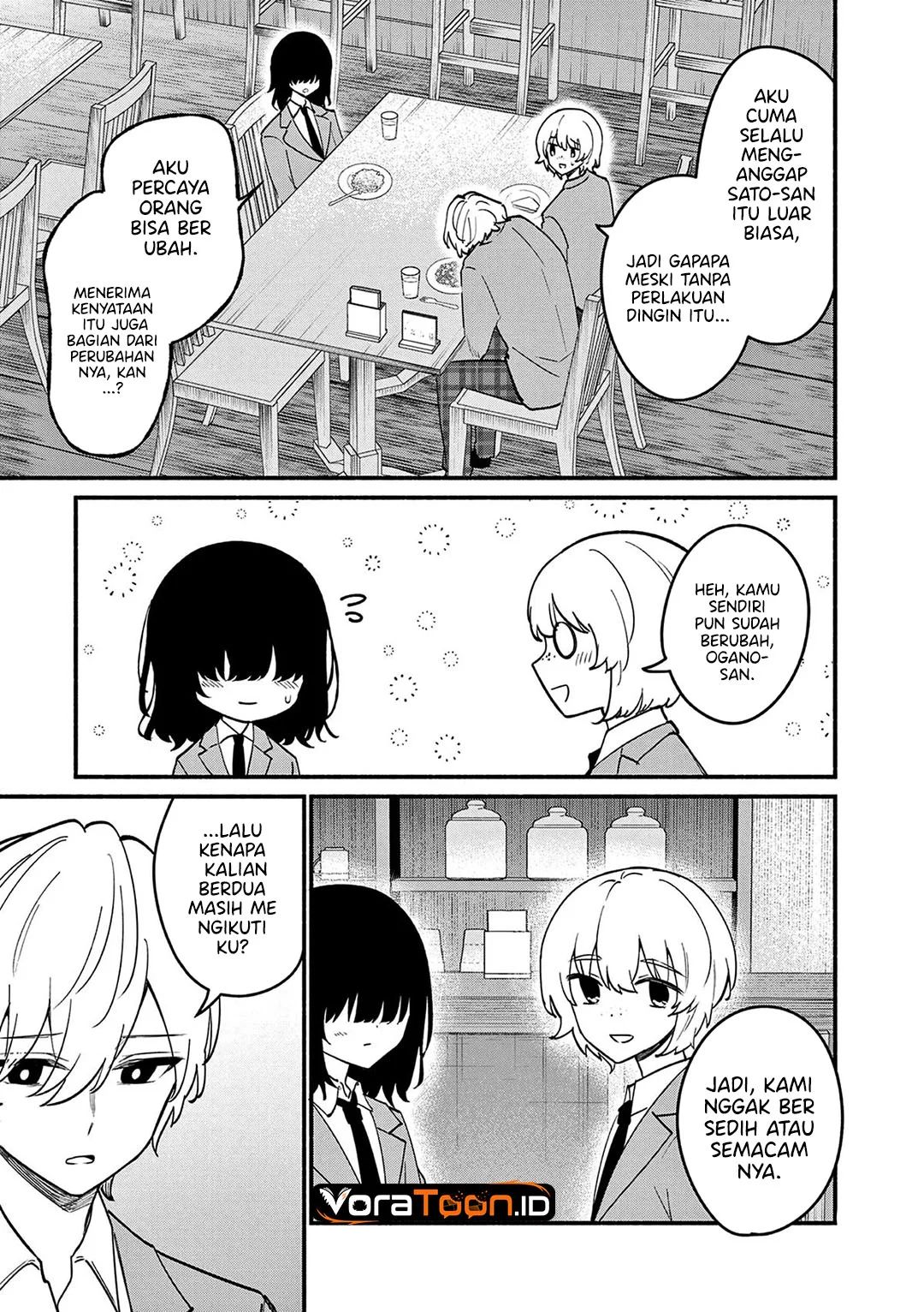 Shiotaiou no Sato-san ga Ore ni dake Amai Chapter 87 Gambar 4
