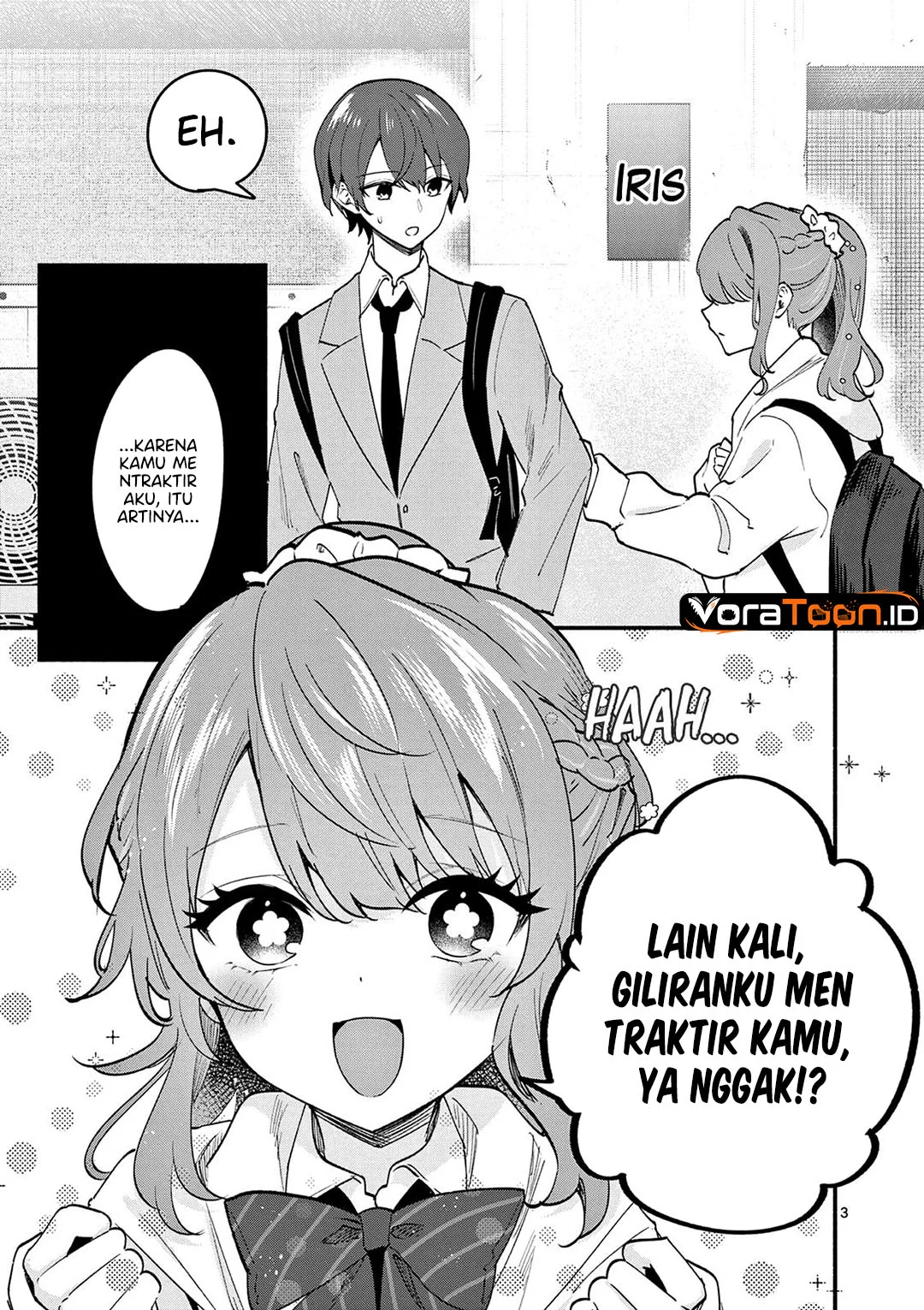 Shiotaiou no Sato-san ga Ore ni dake Amai Chapter 89 Gambar 4