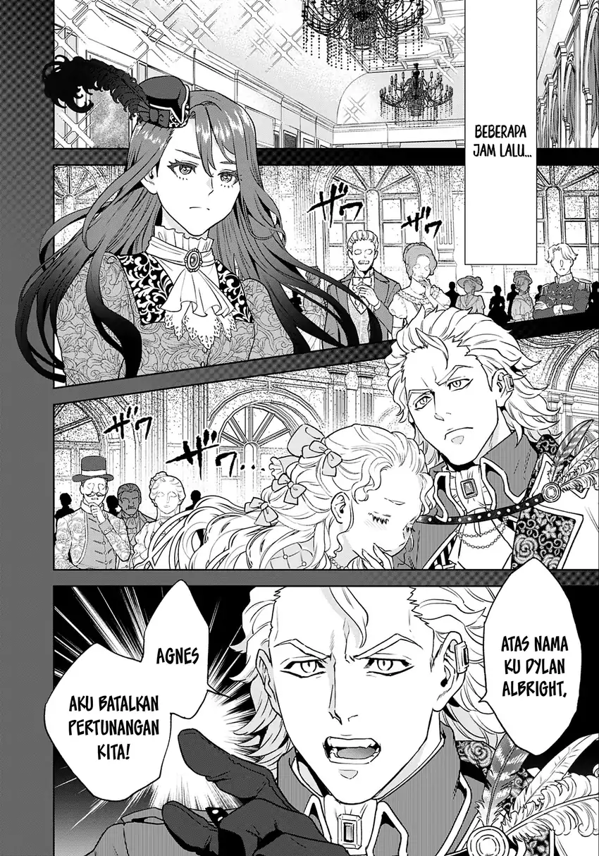 Shounin Reijou Agnes Henkyou ni Tsuihou Sareta Akuyaku Reijou wa Shousai o Hakki Shi Nariagaru Chapter 1 Gambar 5
