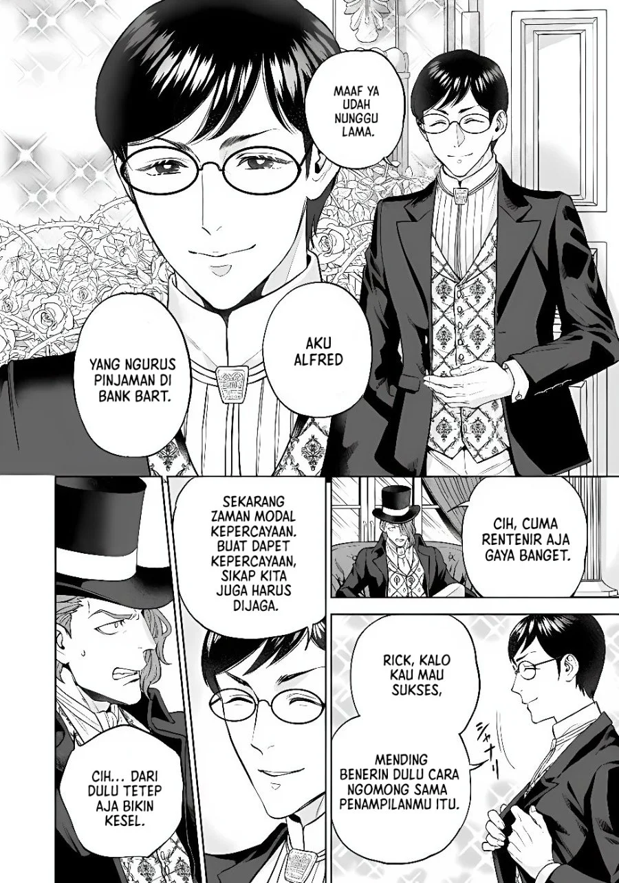 Shounin Reijou Agnes Henkyou ni Tsuihou Sareta Akuyaku Reijou wa Shousai o Hakki Shi Nariagaru Chapter 9.3 Gambar 3