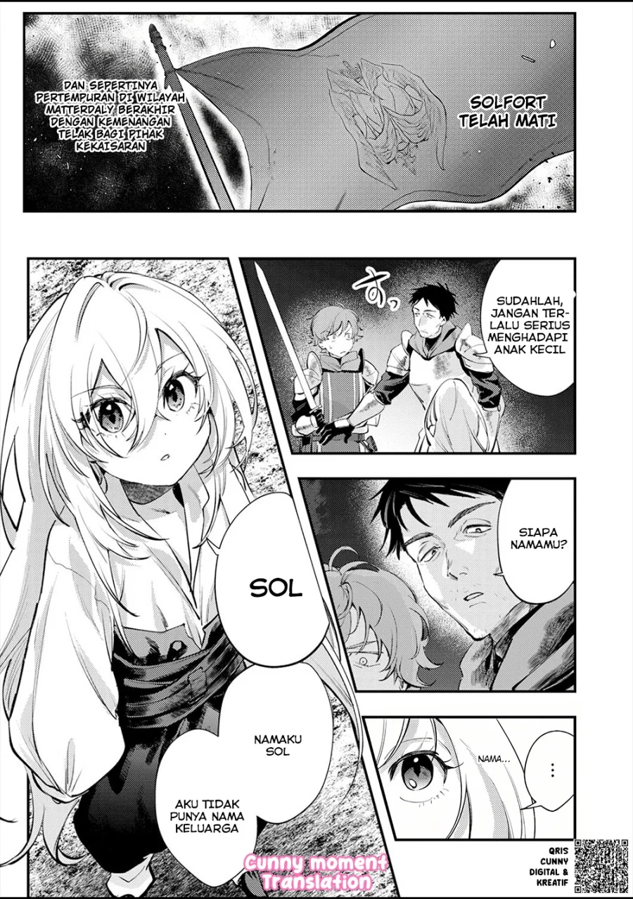 Shura Youjo no Eiyuutan ~Hanpa-sha to Iwa Reta Youhei, Youjo ni Tensei Shite Nariagaru~ Chapter 2 Gambar 5