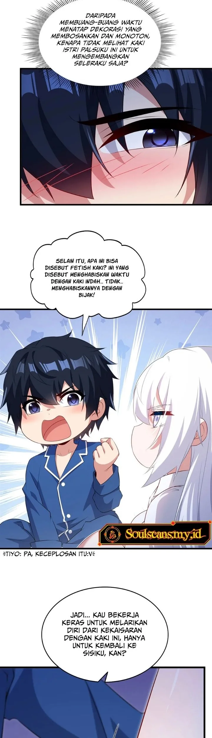 Shut Up, Evil Dragon, I Don’t Want to Raise a Child With You Anymore Chapter 111 Gambar 4