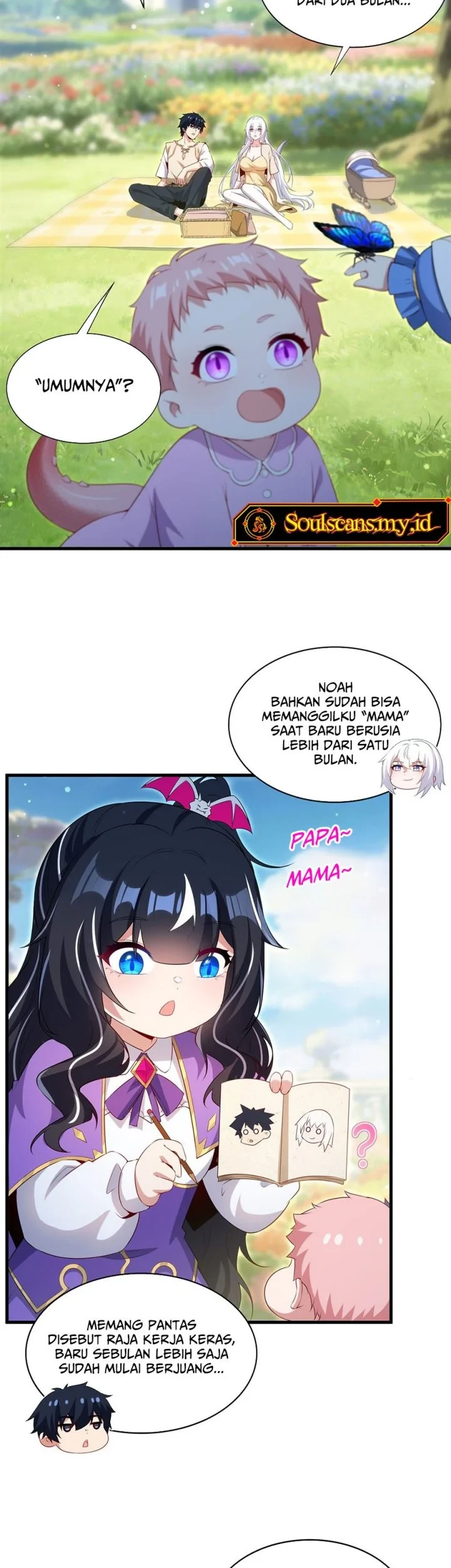 Shut Up, Evil Dragon, I Don’t Want to Raise a Child With You Anymore Chapter 93 Gambar 4