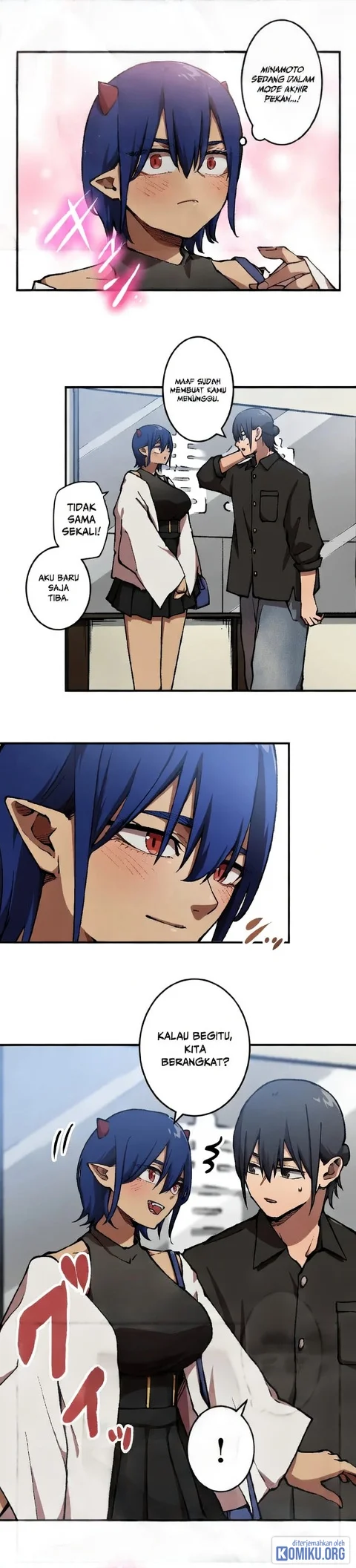 Shuten Momoko Can’t Be Defeated Chapter 9 halaman 6