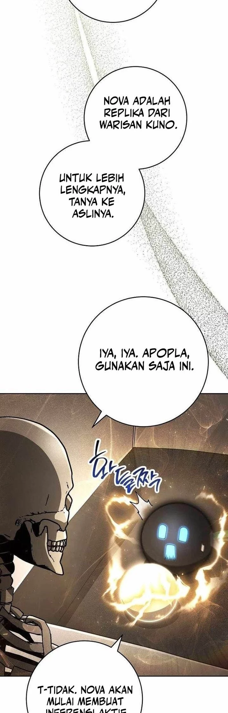 Skeleton Soldier Couldn’t Protect the Dungeon Chapter 348 halaman 10