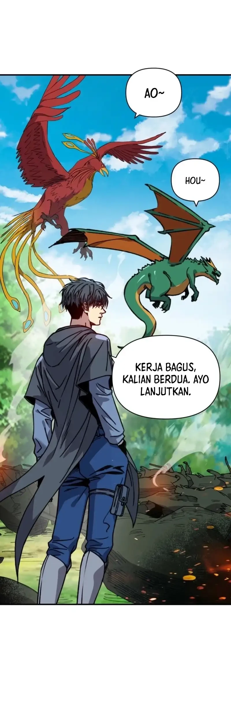 Start by changing your job to the God of Wealth and taming billions of divine pets! Chapter 37 Gambar 5
