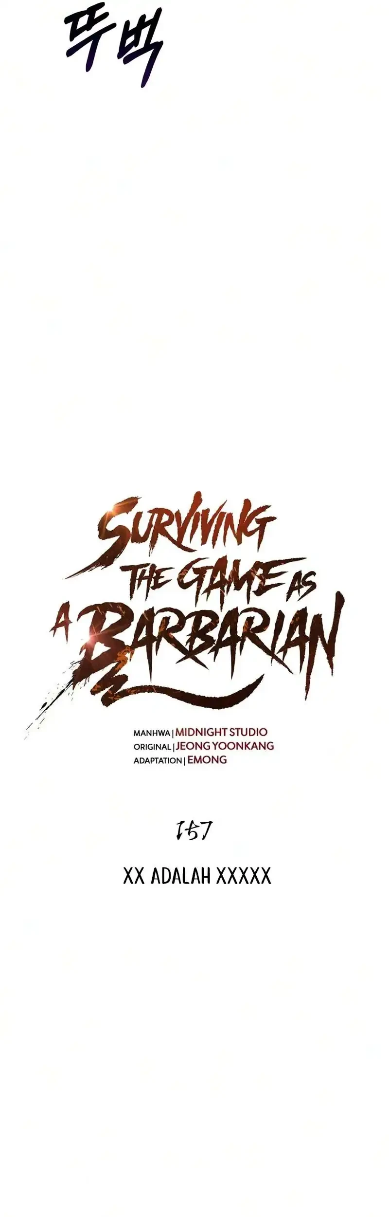 Survive as a Barbarian in the Game Chapter 157 Gambar 13