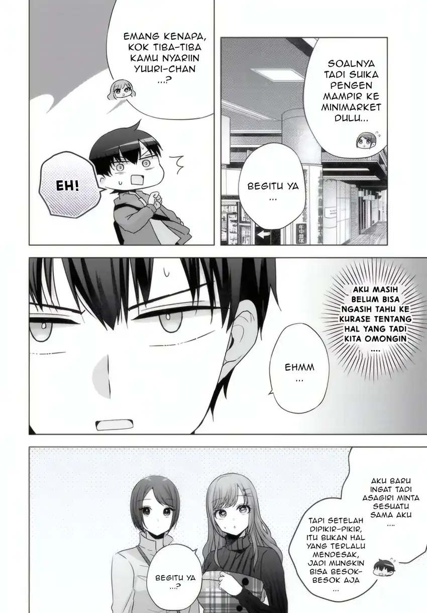 Suufungo no Mirai ga Wakaru You ni Natta Kedo, Onnagokoro wa Wakaranai Chapter 14.1 Gambar 3
