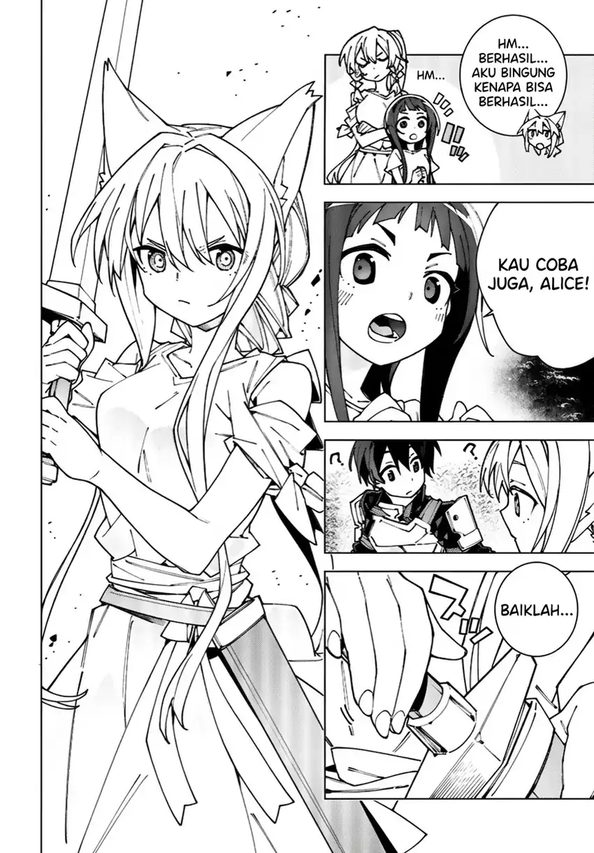 Sword Art Online Unital Ring Chapter 12.2 Gambar 4