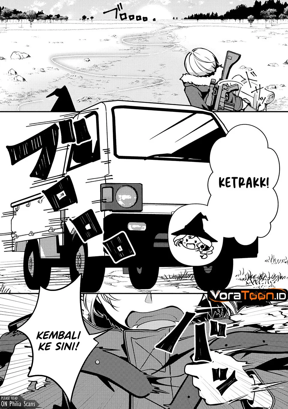 Tegami no Majo no Okuri Tabi Chapter 2 Gambar 5