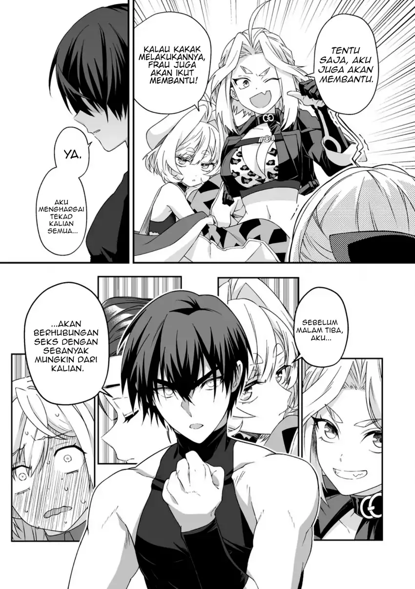 Teisou Gyakuten Sekai De Yuiitsu No Otoko Kishi No Ore, Onna Kishi Gakuen Ni Nyuugaku Shitara Nazeka Eiyou Atsukai Sareta ~Zetsurin Skill De Harem Musou~ Chapter 9.3 Gambar 3