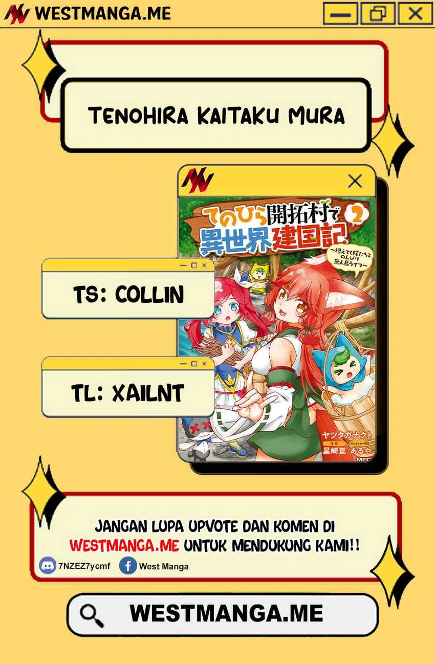 Tenohira Kaitaku Mura de Isekai Kenkokuki: Fueteku Yome-tachi to Nonbiri Mujintou Life (fix) Chapter 59 Gambar 4