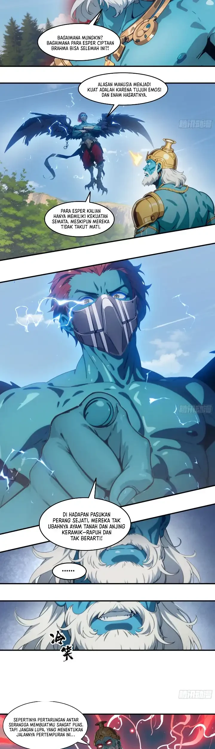 The Evil God Descends, I Own Great Hell Chapter 108 Gambar 4
