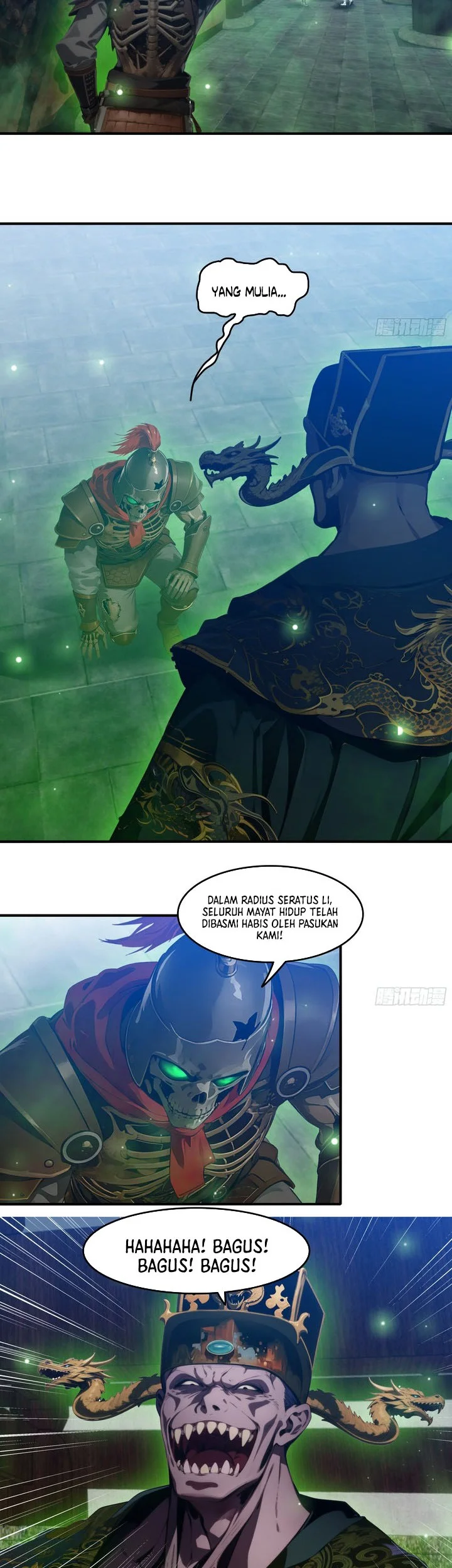 The Evil God Descends, I Own Great Hell Chapter 131 Gambar 3