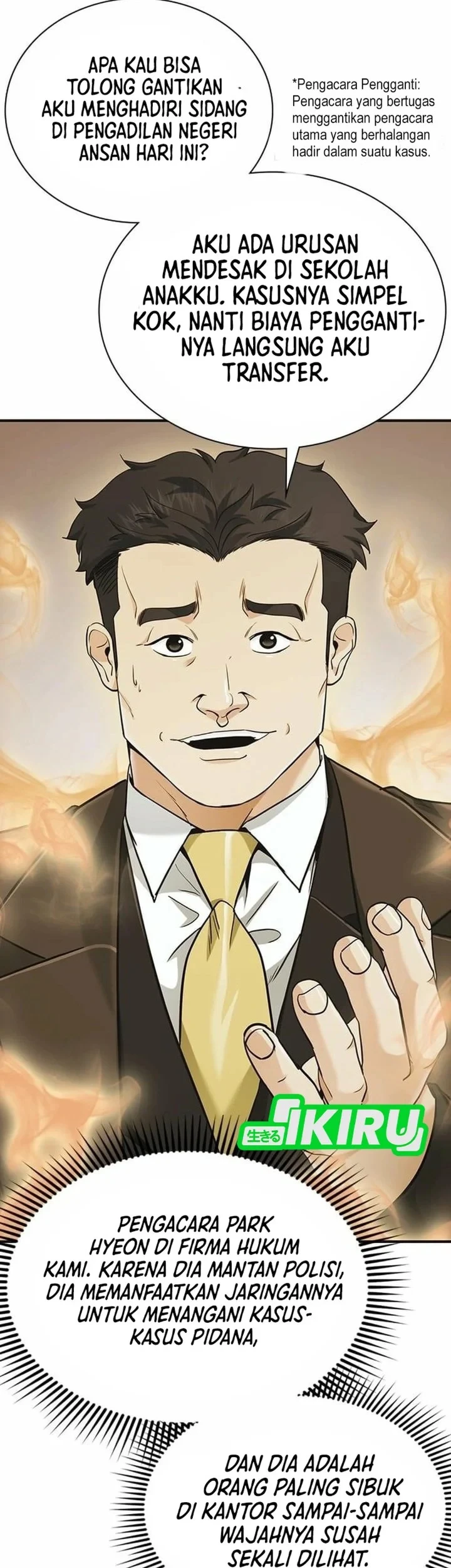 The Lawyer Who Sees Spirits Chapter 10 Gambar 13