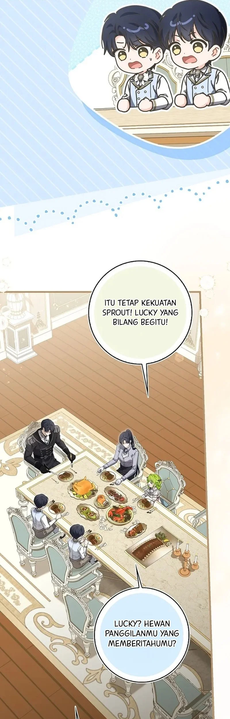 The Little Sprout Who Bloomed in the Villainous Duke's Family Chapter 23 Gambar 8