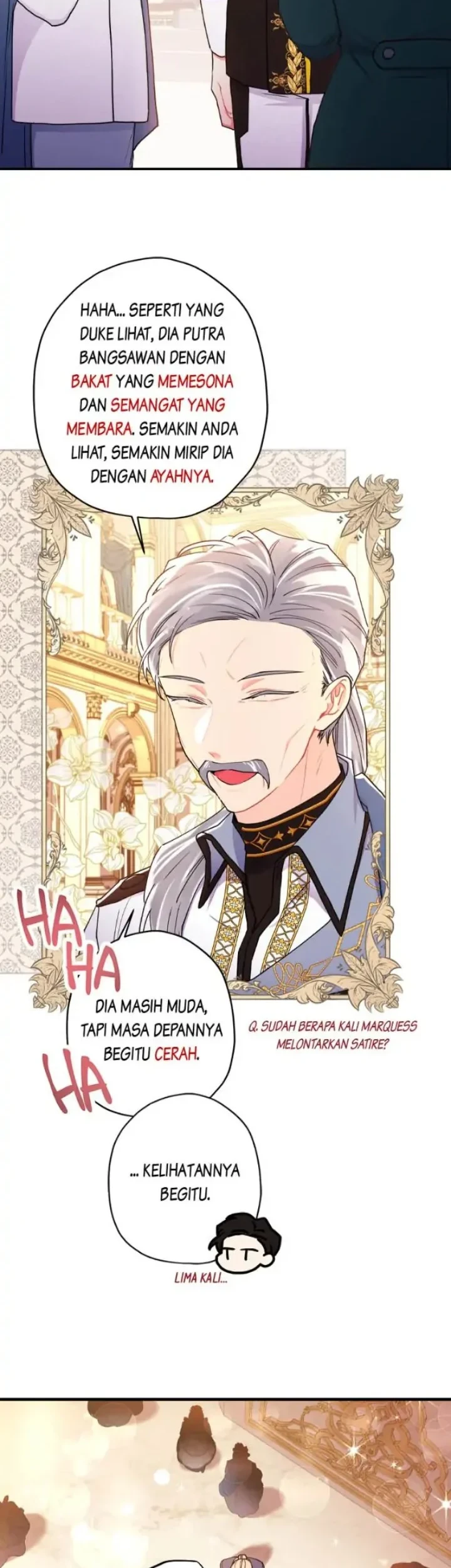 The Male Lead's Little Lion Daughter Chapter 49 Gambar 8