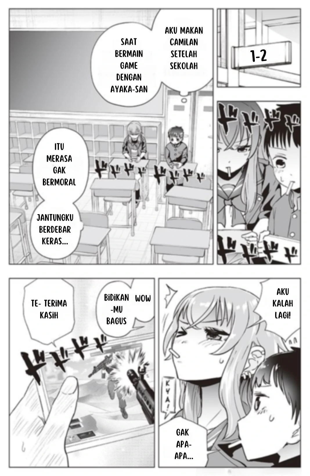 The Many Weaknesses of Ayaka the Yankee JK Chapter 12 Gambar 3