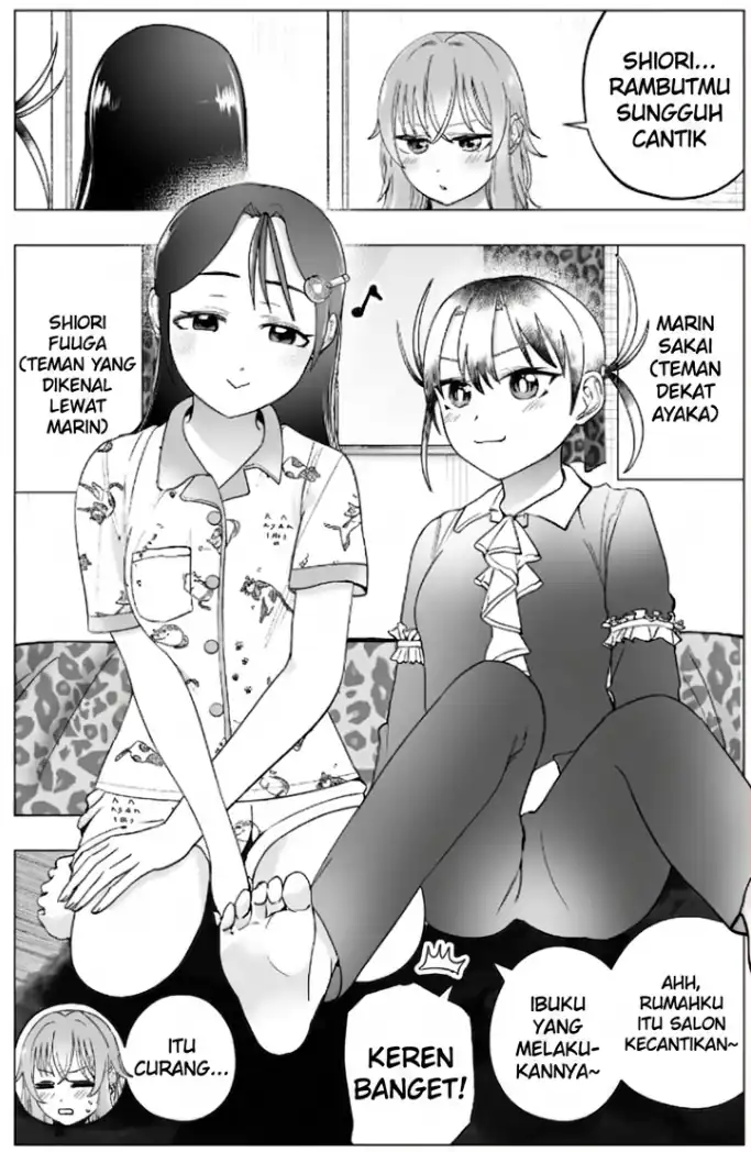 The Many Weaknesses of Ayaka the Yankee JK Chapter 36 Gambar 3