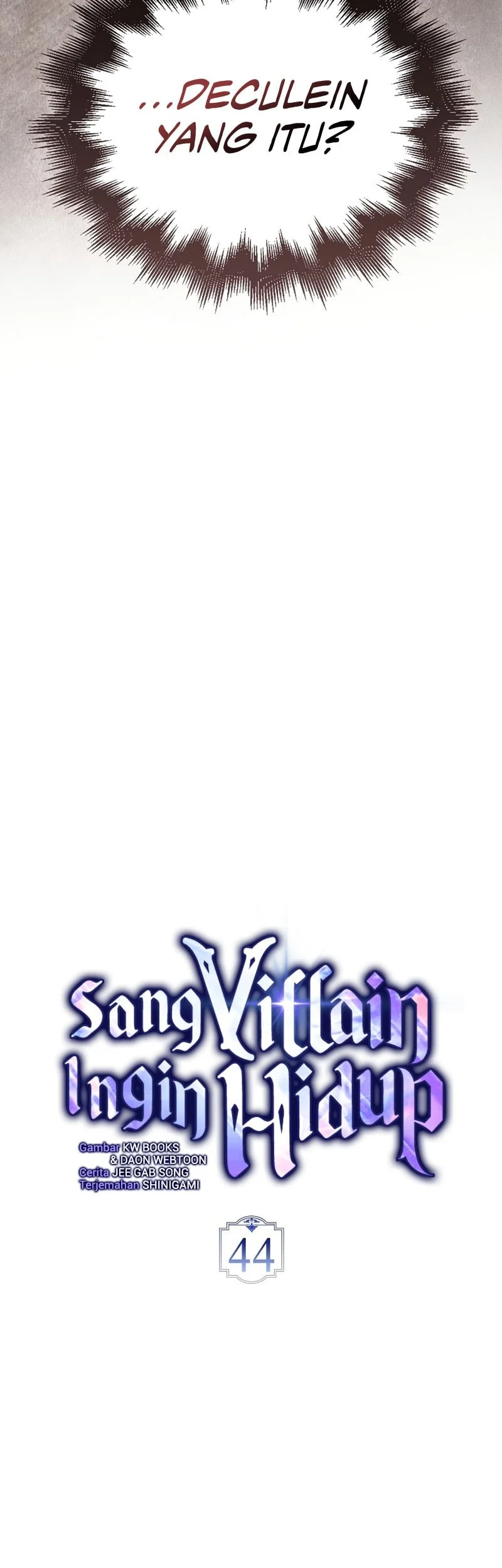 The Villain Wants To Live Chapter 44 Gambar 8