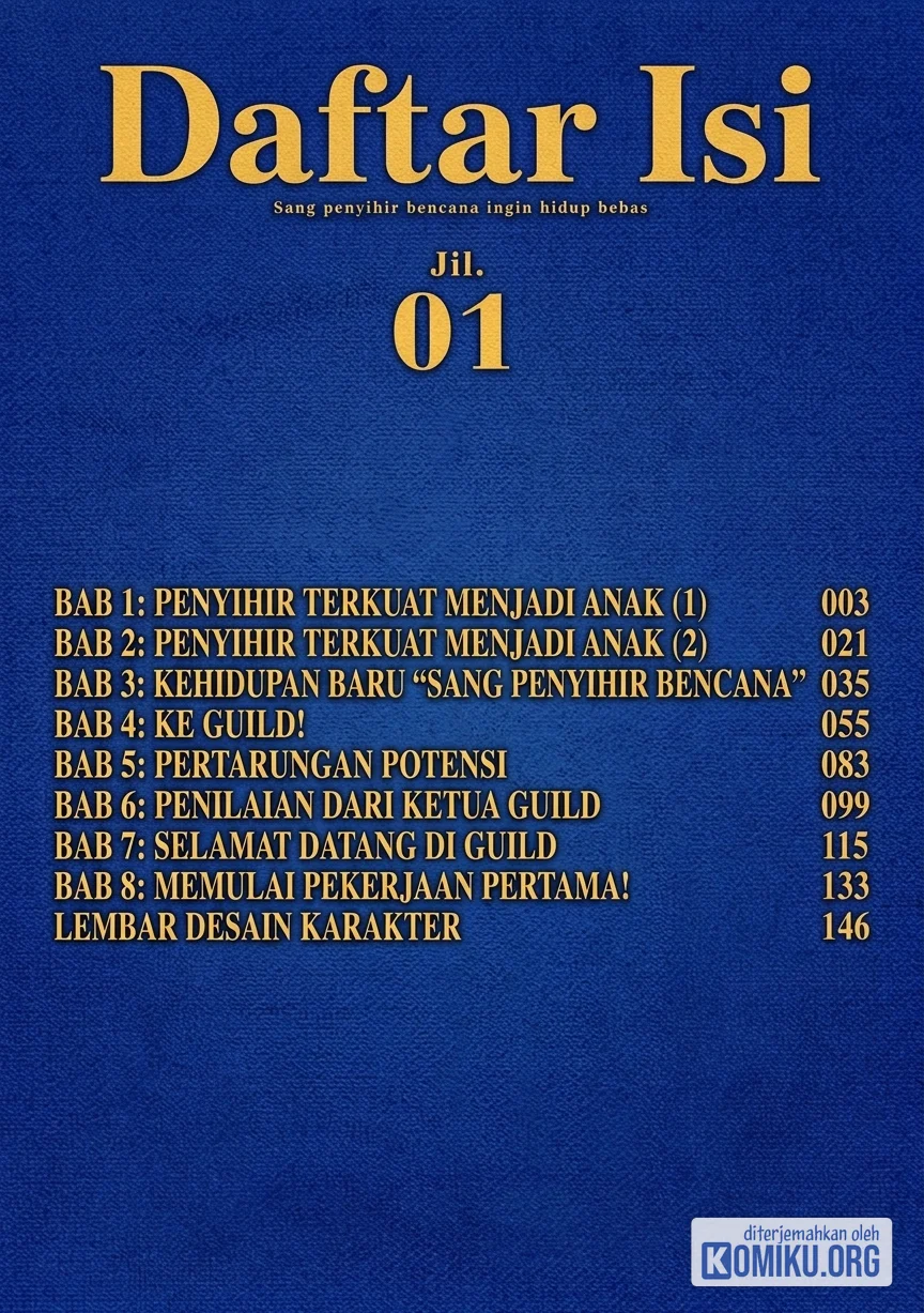 The Witch of Disaster Wants to Live Freely Chapter 1 Gambar 3