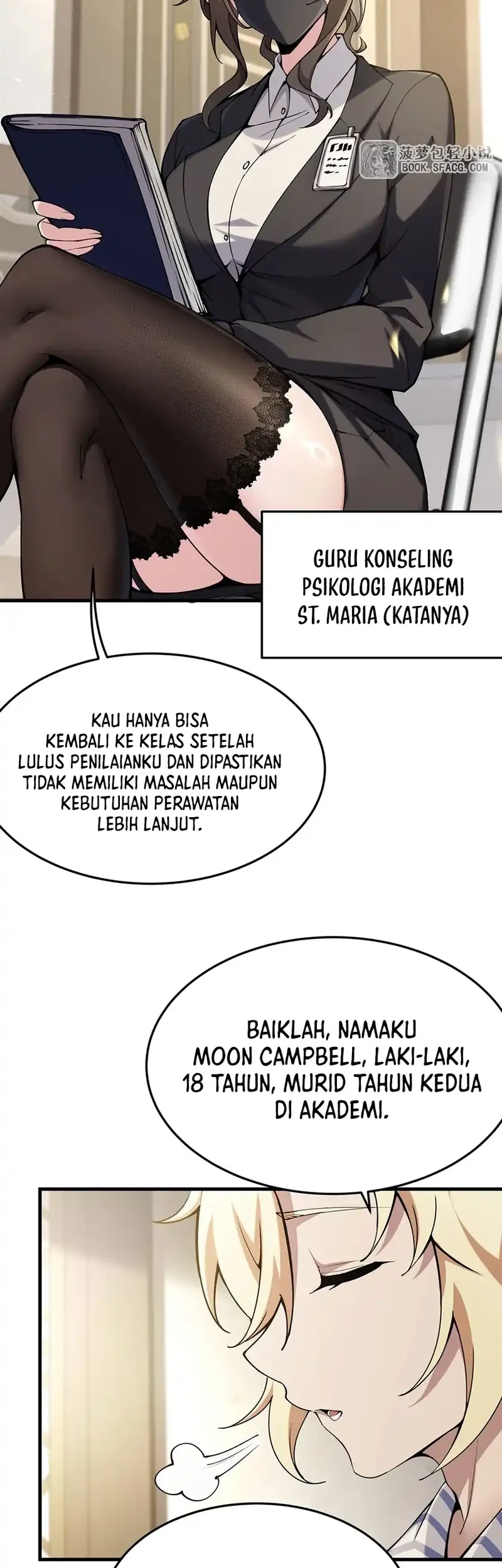 The Yellow-haired Villain in Female Main Character’s Novel wants Happiness Chapter 72 Gambar 5
