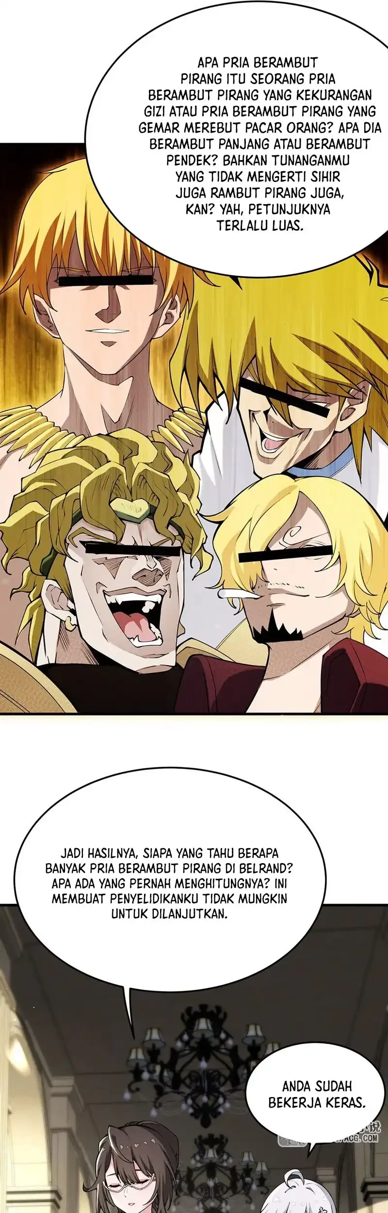 The Yellow-haired Villain in Female Main Character’s Novel wants Happiness Chapter 73 Gambar 7