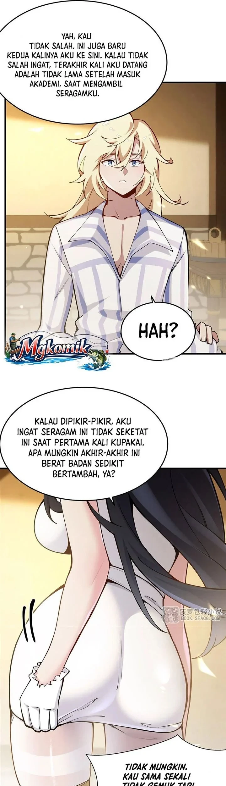 The Yellow-haired Villain in Female Main Character’s Novel wants Happiness Chapter 75 Gambar 5