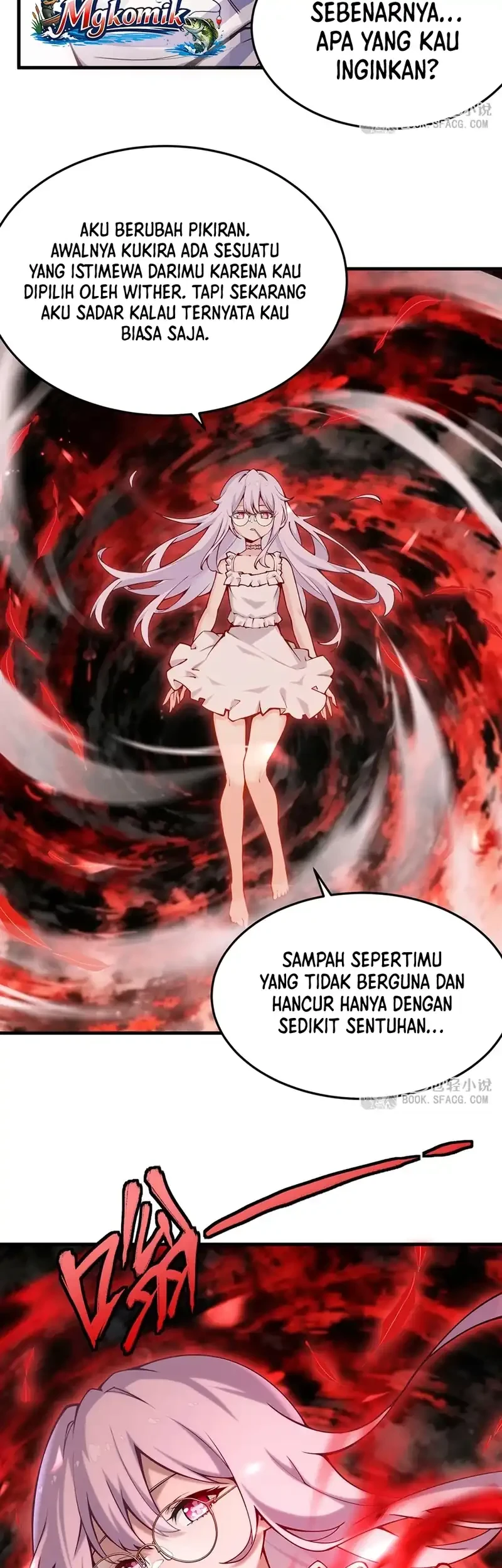 The Yellow-haired Villain in Female Main Character’s Novel wants Happiness Chapter 77 Gambar 5