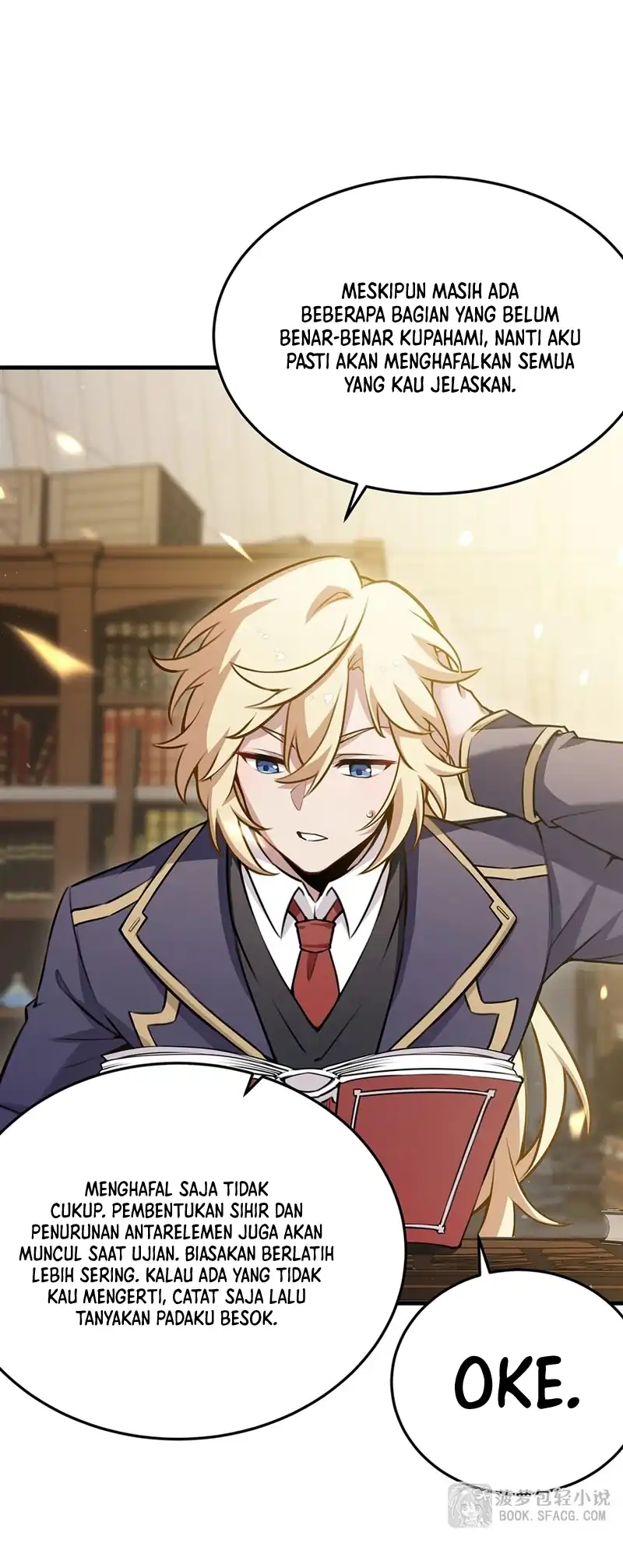 The Yellow-haired Villain in Female Main Character’s Novel wants Happiness Chapter 81 Gambar 6