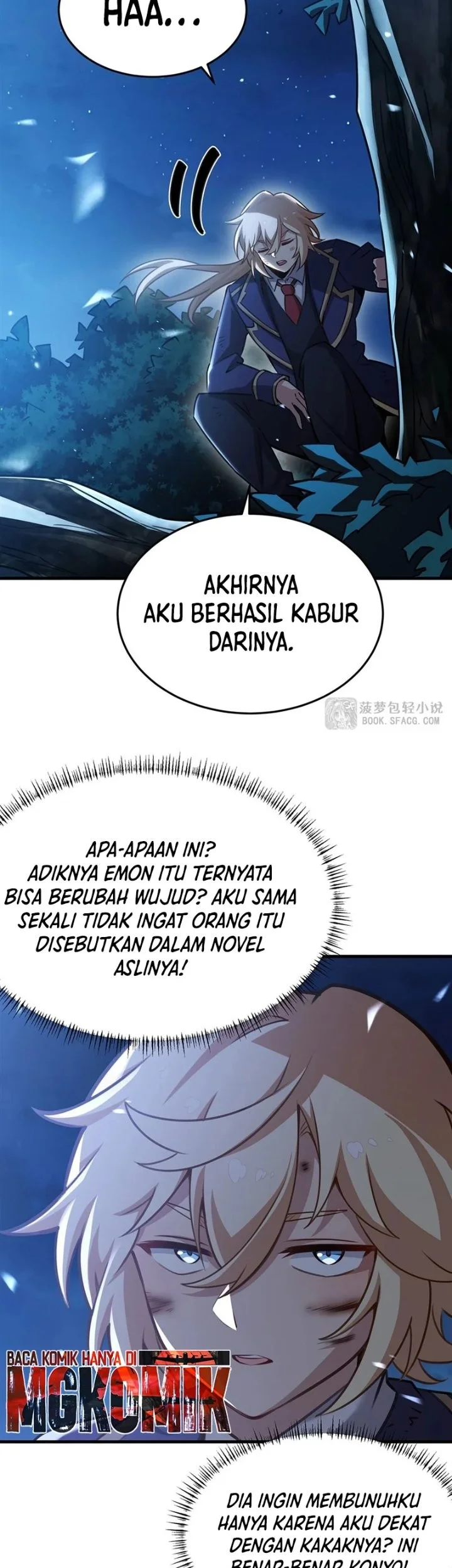 The Yellow-haired Villain in Female Main Character’s Novel wants Happiness Chapter 87 Gambar 5