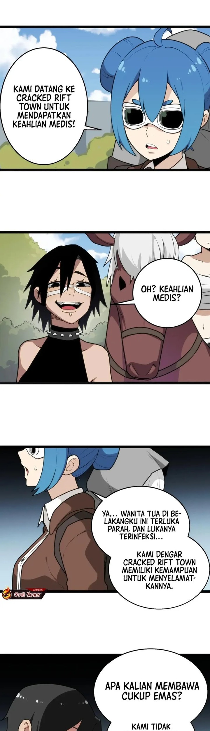 This Saint Has A Showdown Chapter 132 halaman 3
