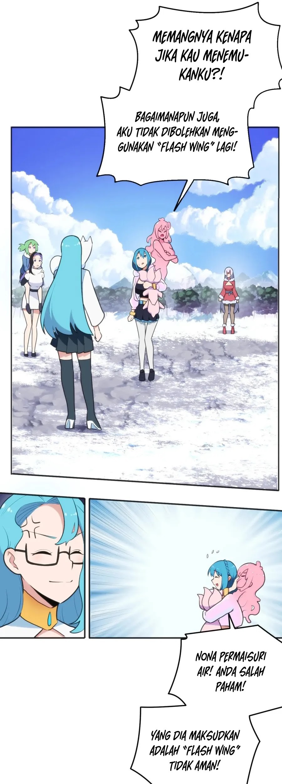This Saint Has A Showdown Chapter 143 halaman 4