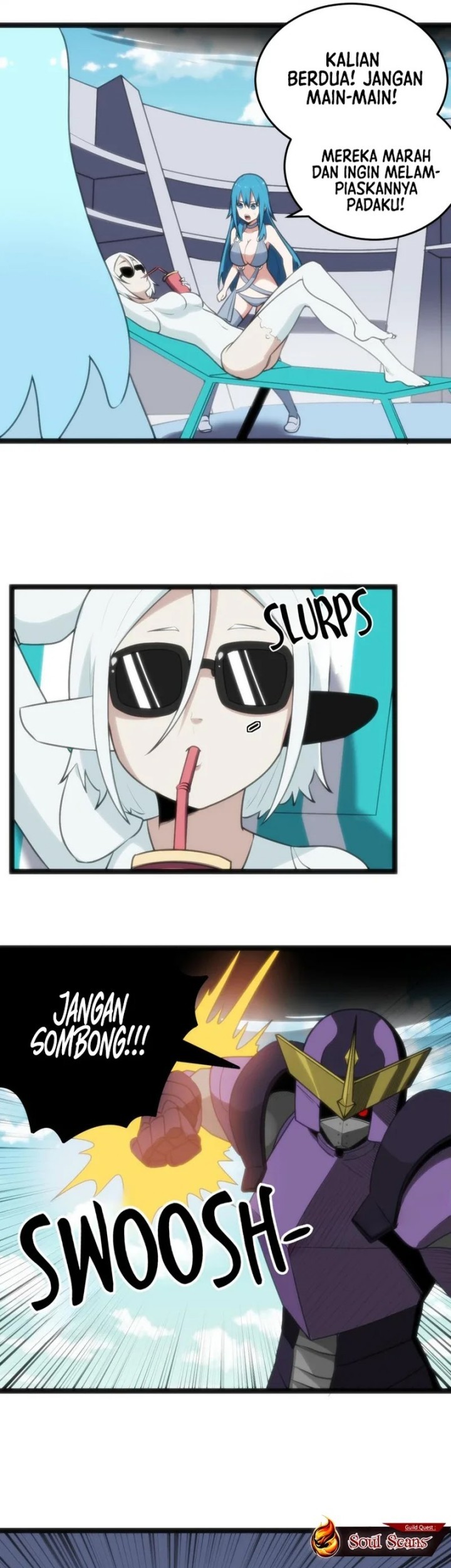 This Saint Has A Showdown Chapter 95 halaman 4