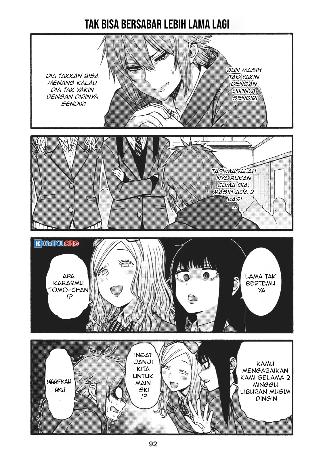 Tomo-chan wa Onnanoko! Chapter 921 Gambar 3