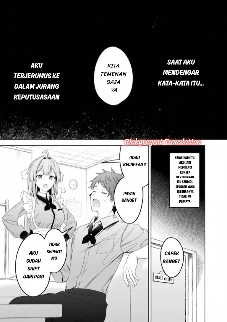 Tomodachi to Koibito, Docchi ga Daiji nano? Chapter 3 Gambar 4