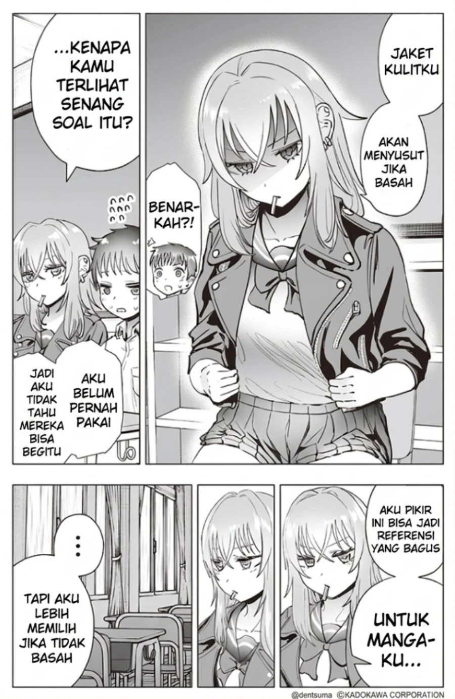 Tonari no Seki no Yankee JK no Jakuten Chapter 22 Gambar 3