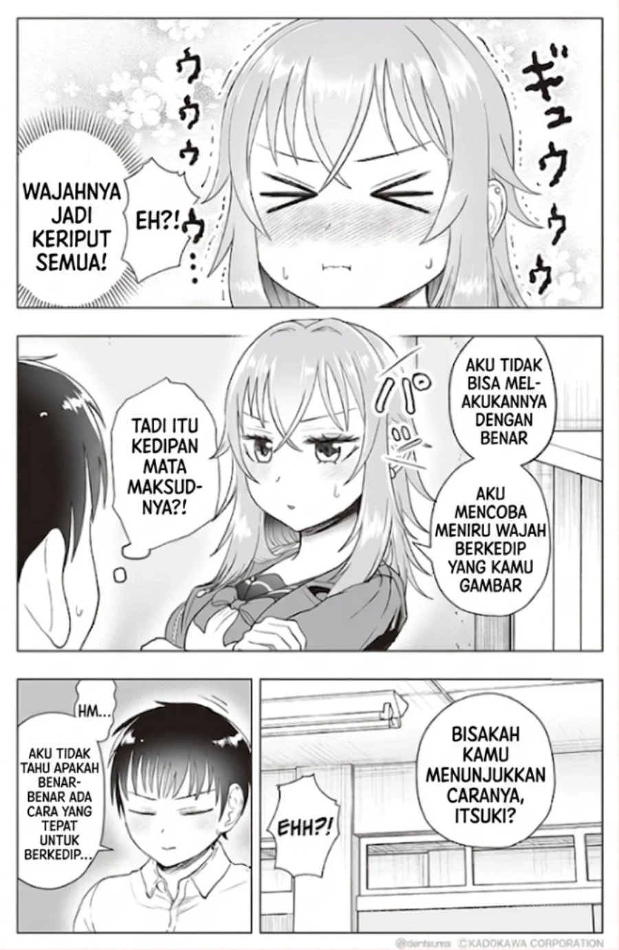Tonari no Seki no Yankee JK no Jakuten Chapter 26 Gambar 3