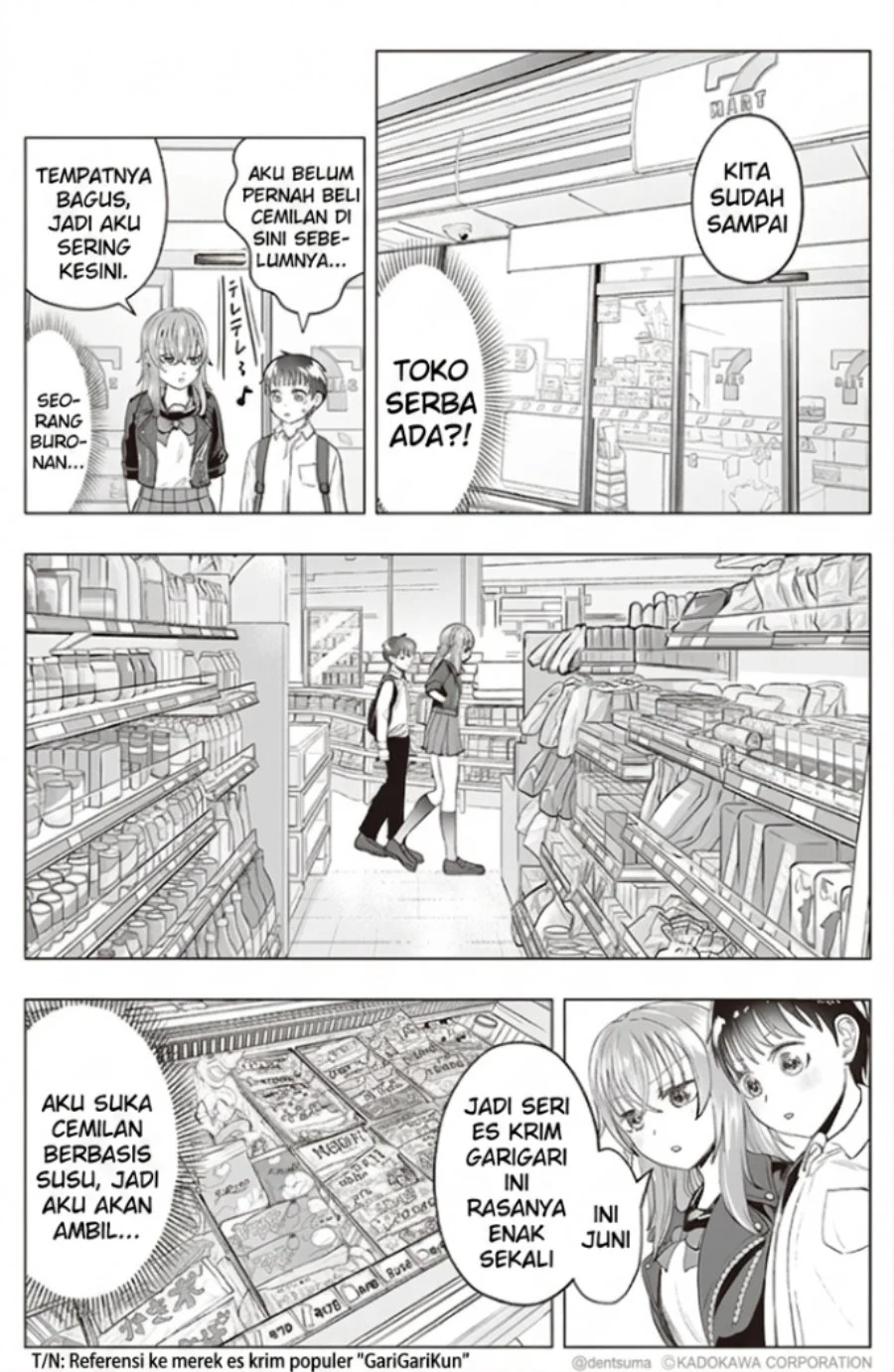 Tonari no Seki no Yankee JK no Jakuten Chapter 29 Gambar 3