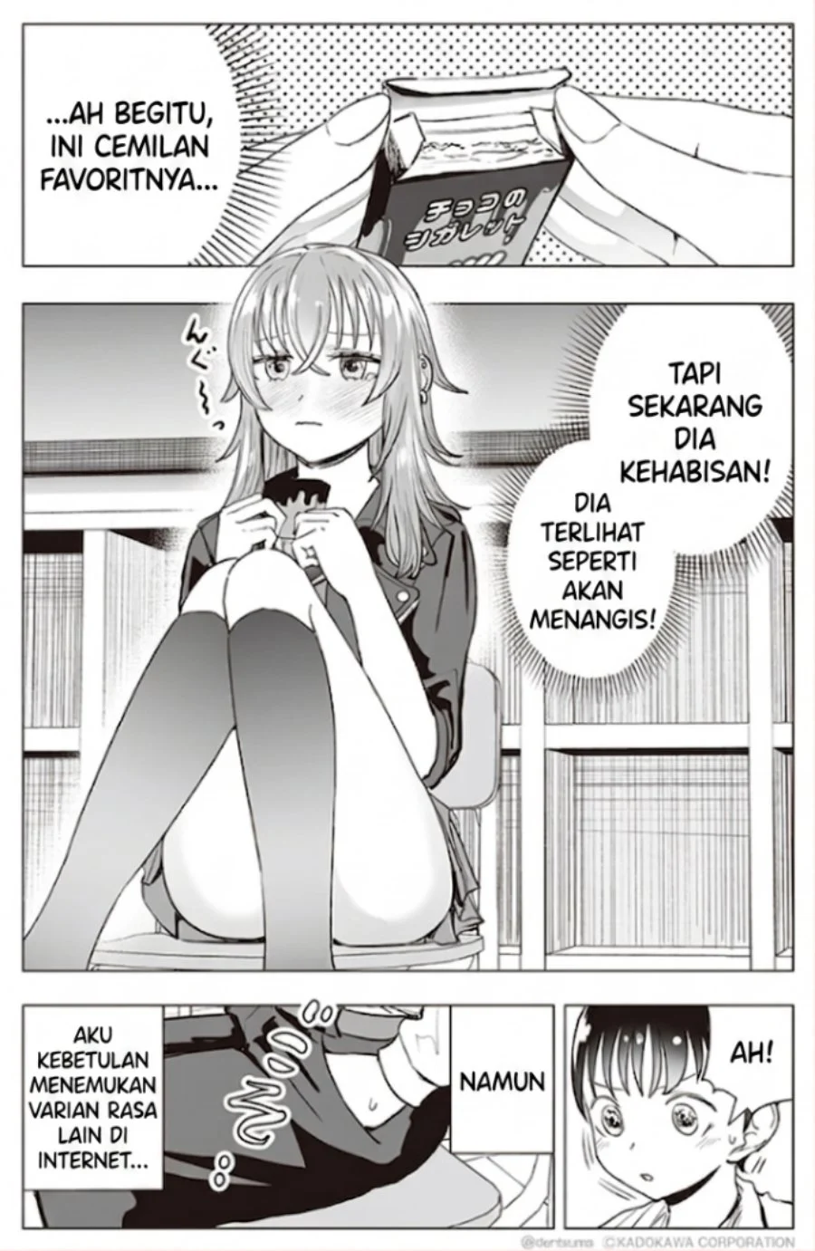 Tonari no Seki no Yankee JK no Jakuten Chapter 30 Gambar 3
