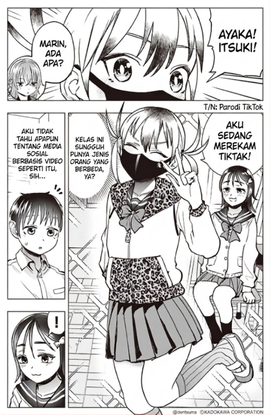 Tonari no Seki no Yankee JK no Jakuten Chapter 31 Gambar 3