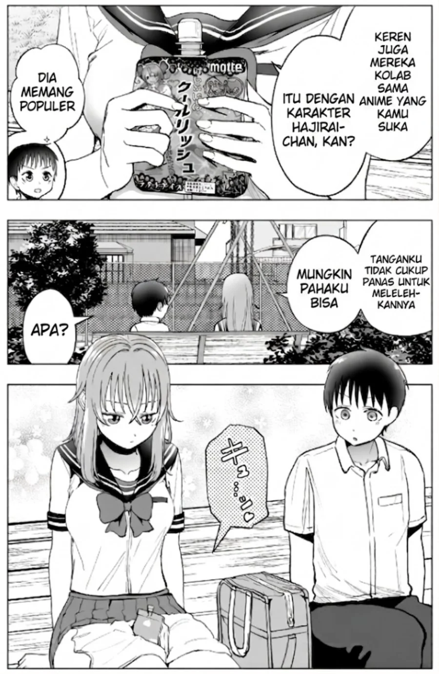 Tonari no Seki no Yankee JK no Jakuten Chapter 35 Gambar 3