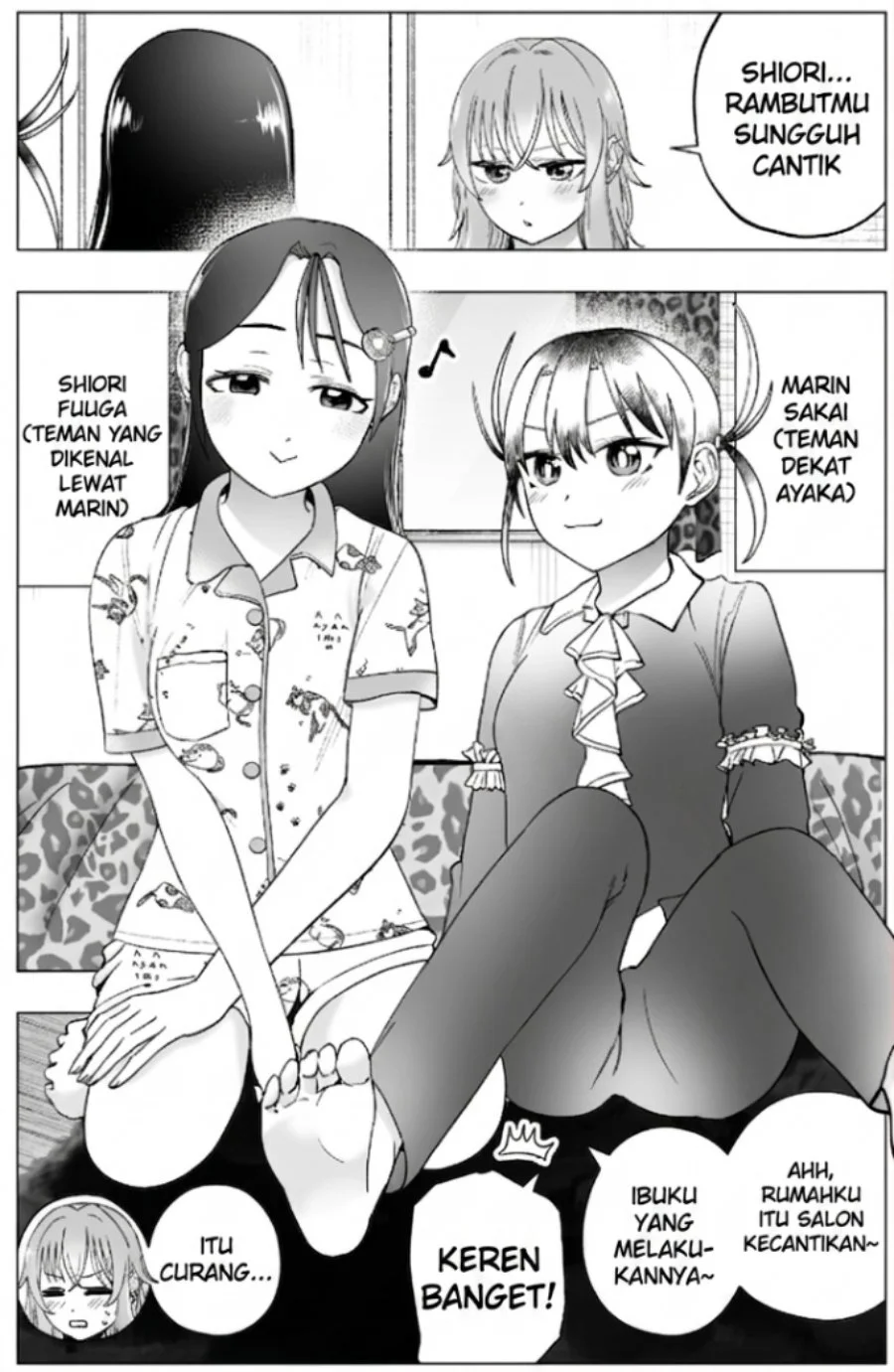 Tonari no Seki no Yankee JK no Jakuten Chapter 36 Gambar 3