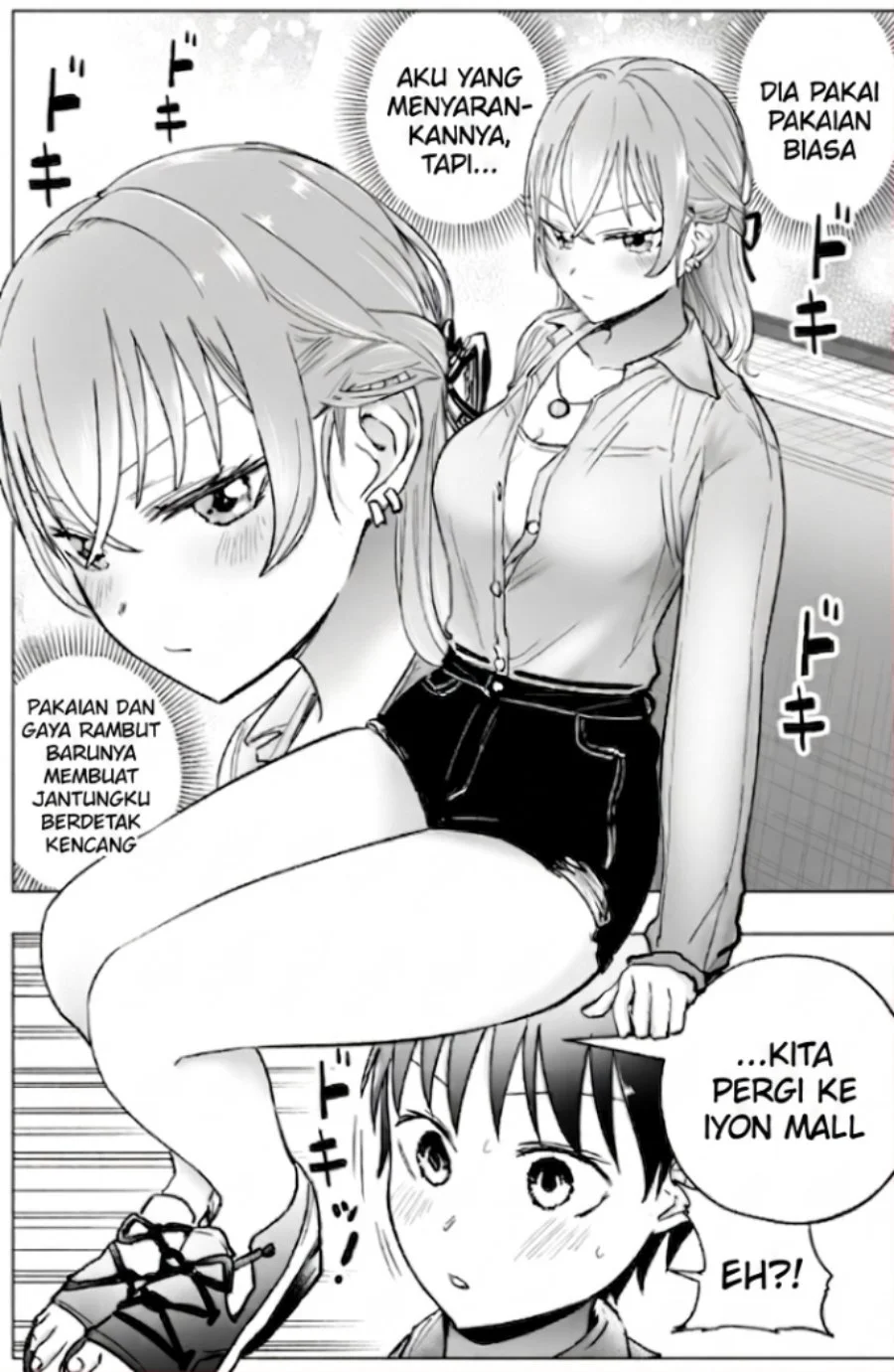 Tonari no Seki no Yankee JK no Jakuten Chapter 37 Gambar 3